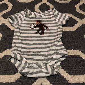 Curious George Hanna Andersson onesie newborn VGUC